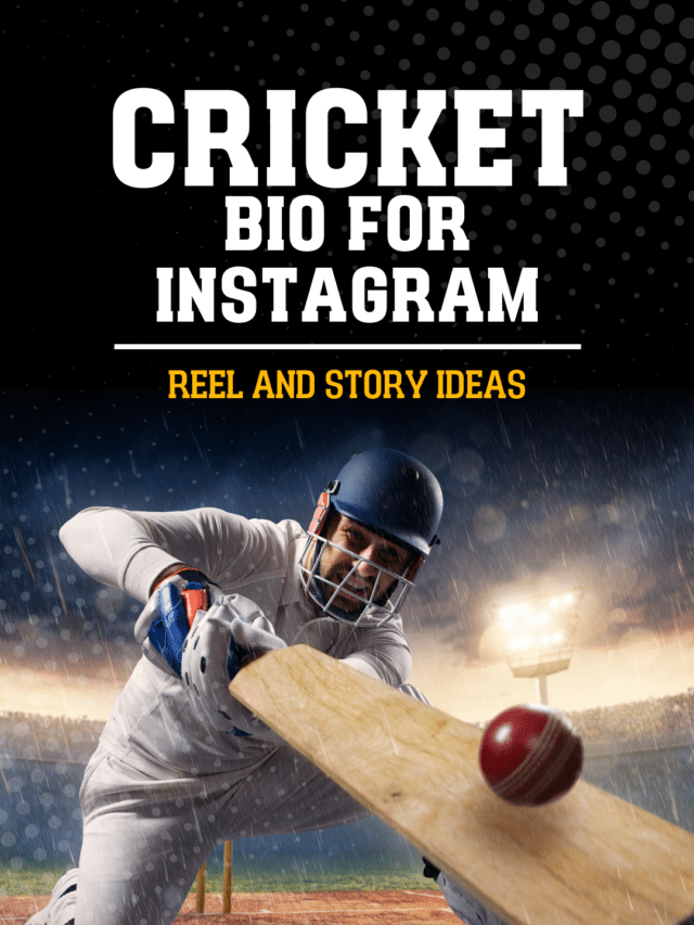 Cricket Bio and Reel Ideas for Instagram