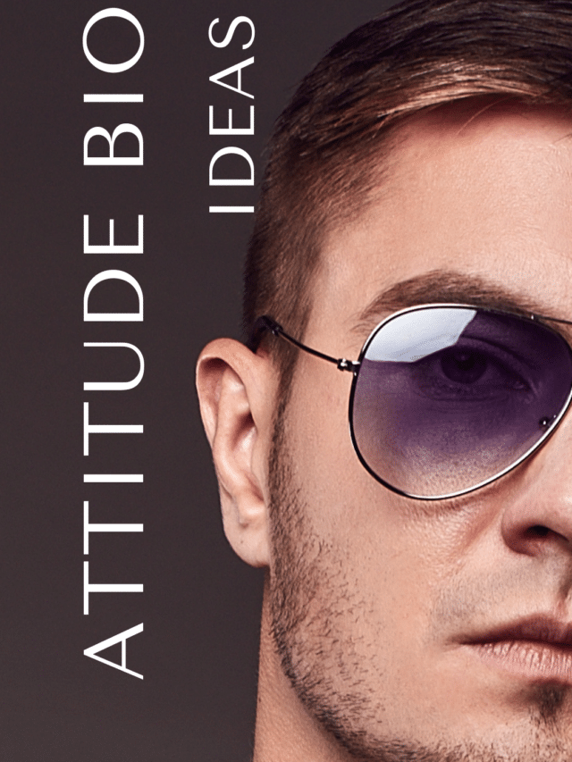 Best Attitude Instagram Bio Ideas for Boys – 2024 [latest]